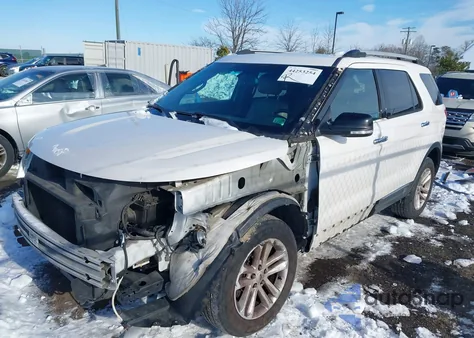 2014 Ford Explorer Xlt z USA, uszkodzony, nr VIN 1FM5K8D80EGB77687
